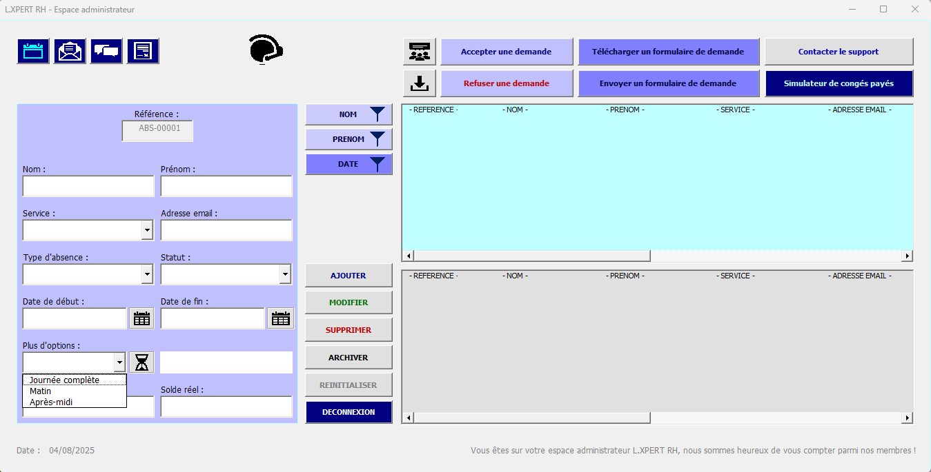 Interface L.XPERT RH